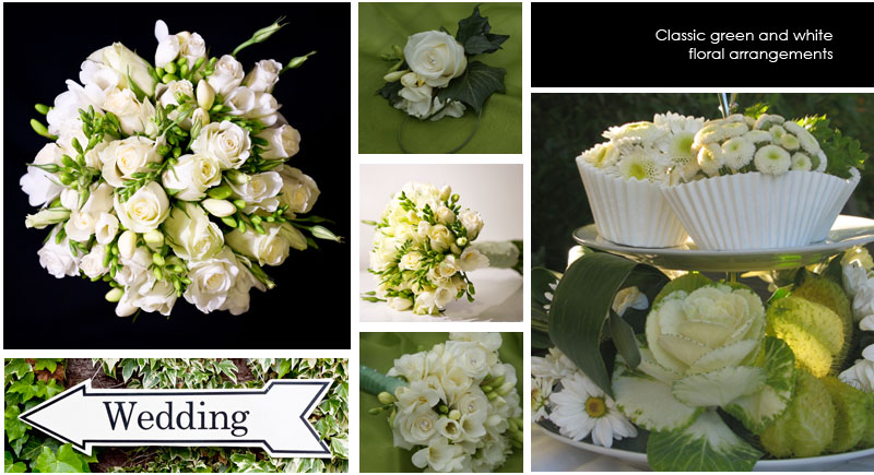 classic wedding flowers