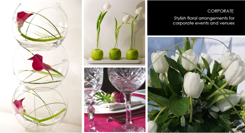 corporate flower arrangements